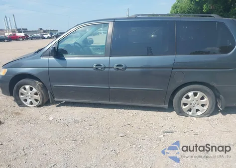 2004 Honda Odyssey Exl from USA, damaged, VIN 5FNRL18944B047627